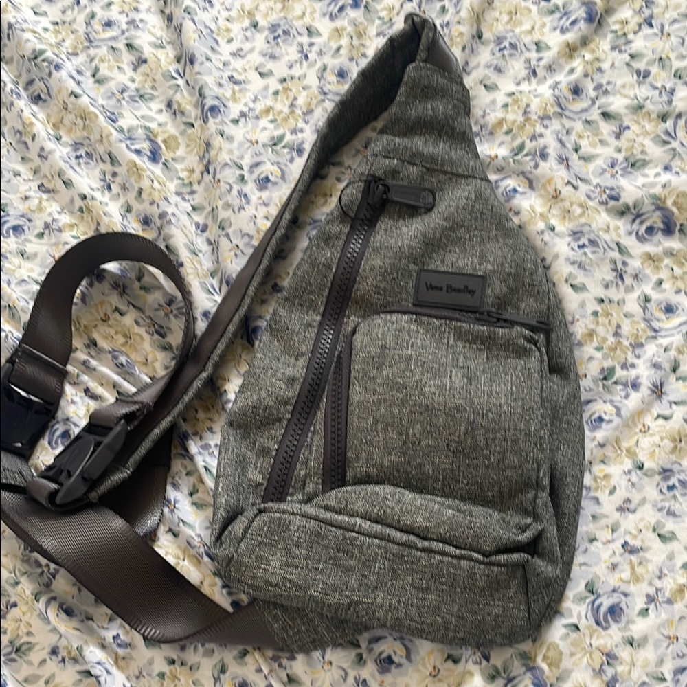 Vera Bradley Gray Crossbody Bag